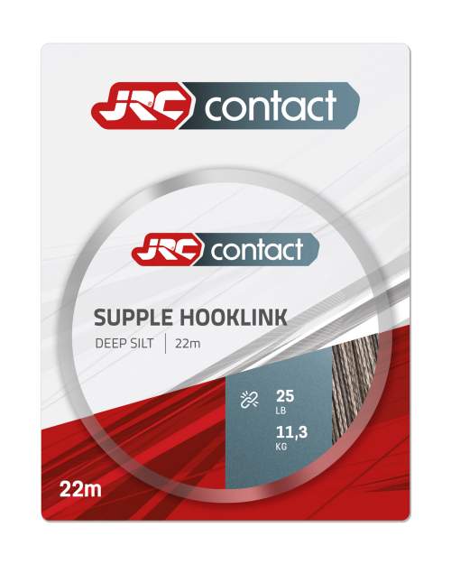 JRC Návazcová Šňůrka Supple Hooklink Deep Silt 22m 25lb