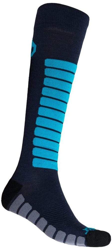 Lyžařské merino ponožky SENSOR Zero Merino šedá/modrá Barva: šedá, Velikost: 3/5