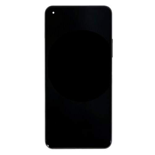 LCD + dotyk + přední kryt pro Xiaomi 11 Lite NE 5G, black (Service Pack)