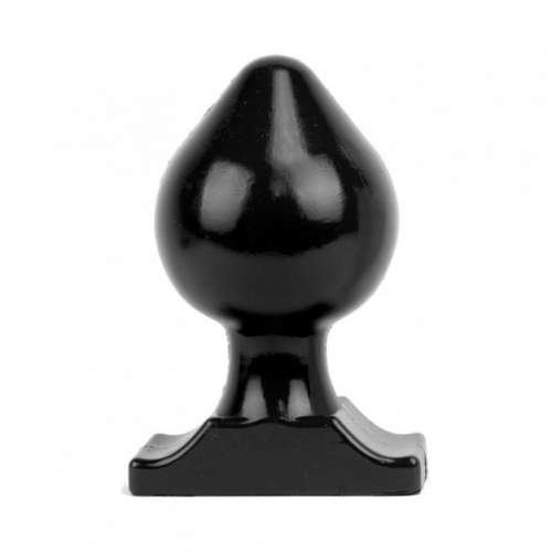 All Black AB76 černý anální kolík 22 x 12 cm