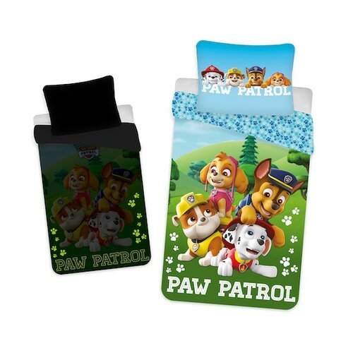 Povlečení Paw Patrol 203 svítící efekt 140x200, 70x90 cm - bavlna - Jerry Fabrics