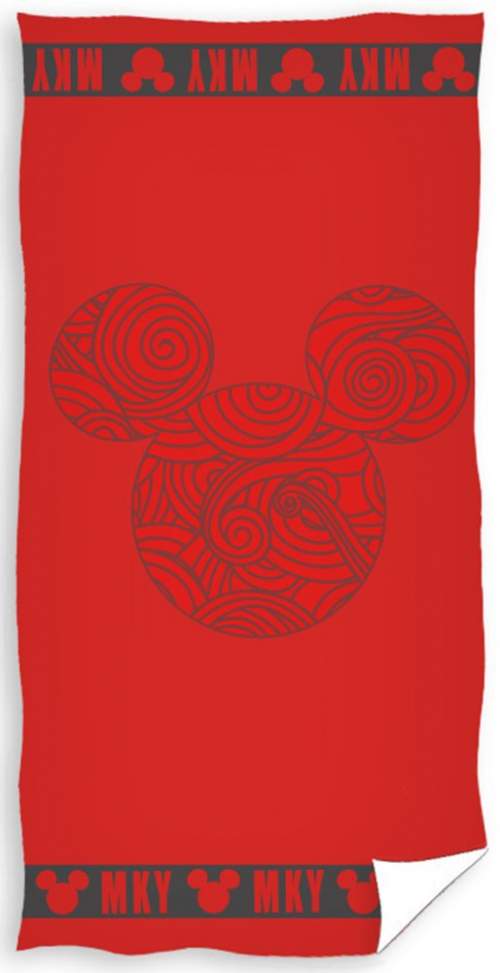 Carbotex Plážová osuška Minnie Red 70x140 cm