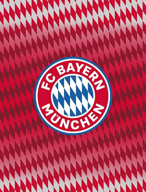 Carbotex Fotbalová deka FC Bayern Mnichov Diamonds 130x170 cm