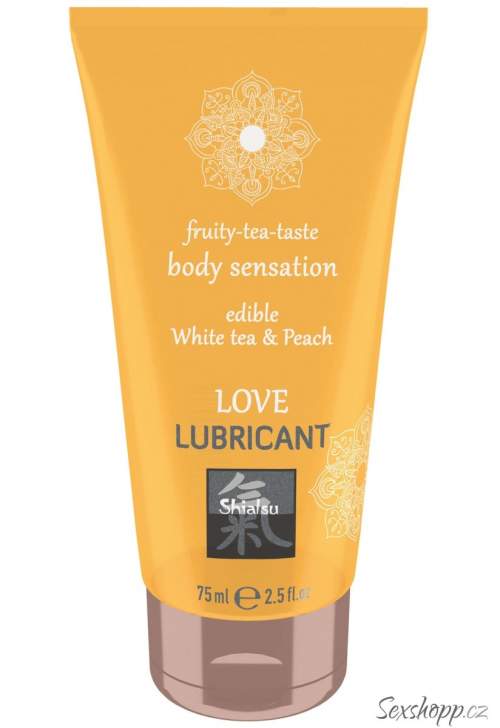 Shiatsu White tea & Peach Love Lubricant