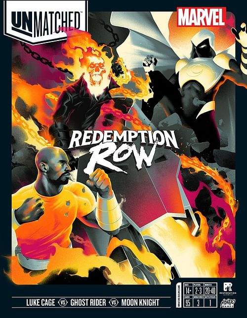Restoration Games Unmatched Marvel Redemption Row - EN