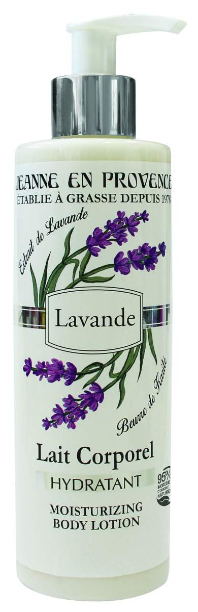 Hydratační tělové mléko Jeanne en Provence – levandule