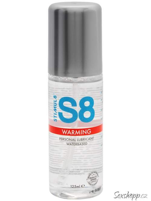 Hřejivý vodní lubrikační gel S8 Warming