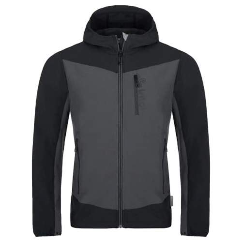 Men's softshell running jacket Kilpi BALANS-M dark gray