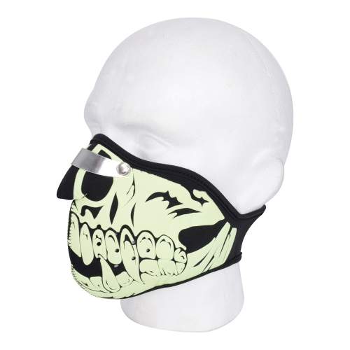 OXFORD Maska neoprénová Glow Skull