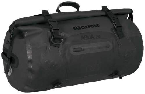 OXFORD Vodotěsný vak Aqua T-70 Roll Bag (černý objem 70 l)