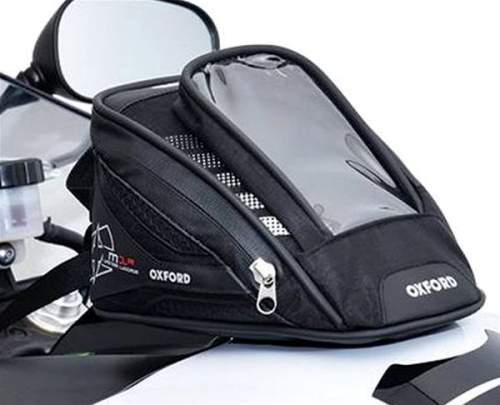 tankbag na motocykl M1R Micro, OXFORD (černý, objem 1 l) OL351