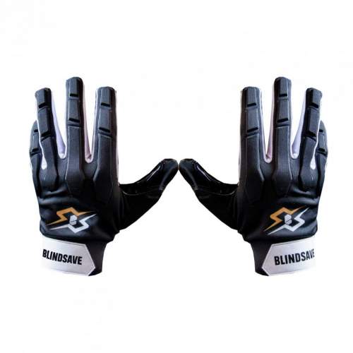 BLINDSAVE Padded gloves Black, M