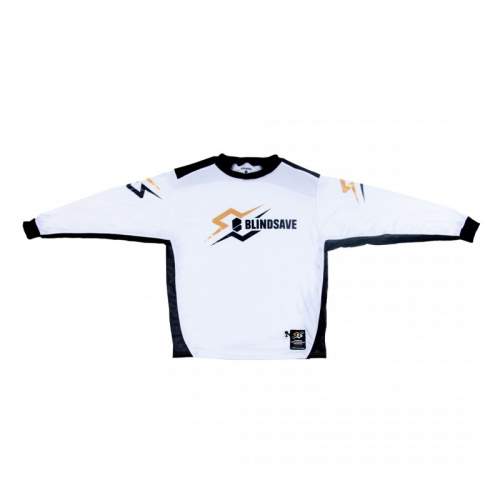 BlindSave Goalie jersey “X” White S, bílá