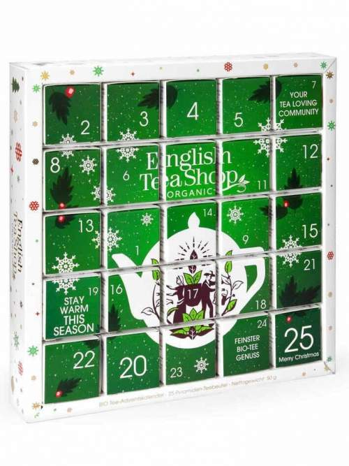 English Tea Shop Bio Adventní kalendář Zelený