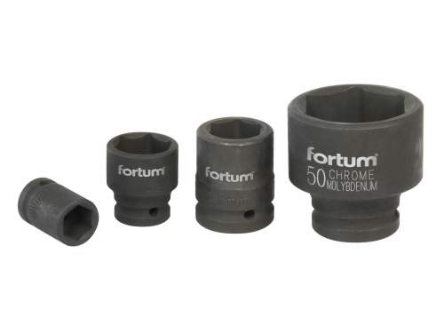FORTUM hlavice nástrčná rázová 3/4", 22mm, L 52mm