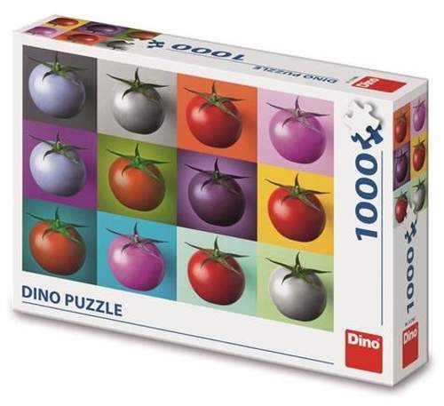Puzzle 1000 dílků Pop art rajčata - Dino