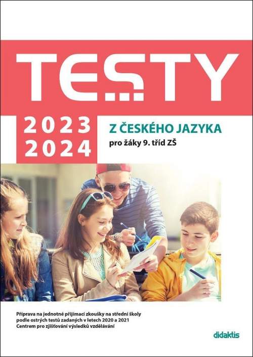 Eva Blažková - Testy 2023-2024 z českého jazyka pro žáky 9. tříd ZŠ