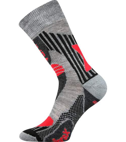 Voxx Vision Unisex froté ponožky BM000000624700100484 světle šedá 35-38 (23-25)
