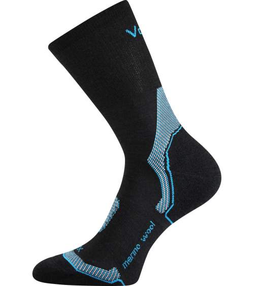 Voxx Indy Pánské froté ponožky BM000000647100100023 černá 35-38 (23-25)