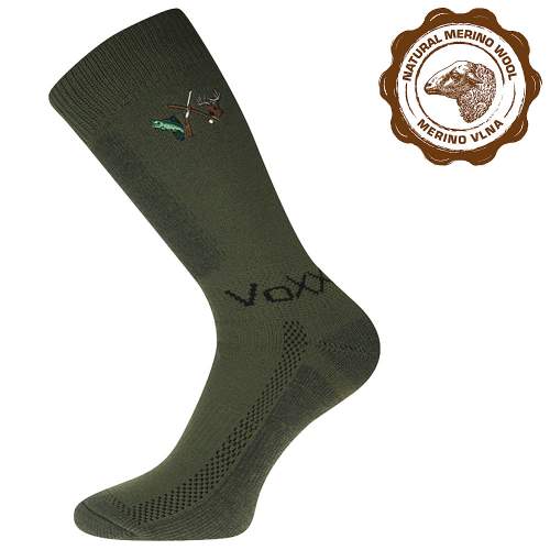 Voxx Lander Pánské thermo ponožky BM000000632900101889 tmavě zelená 43-45 (29-30)