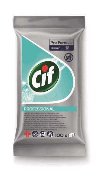 Univerzální čistící ubrousky "Pro Formula", 100 ks, CIF