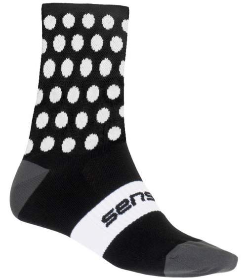 Sensor DOTS Ponožky, černá, velikost 39-42