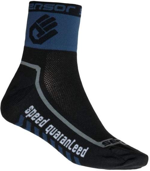 Ponožky SENSOR Race Lite Ruka černá/modrá 9-11 UK