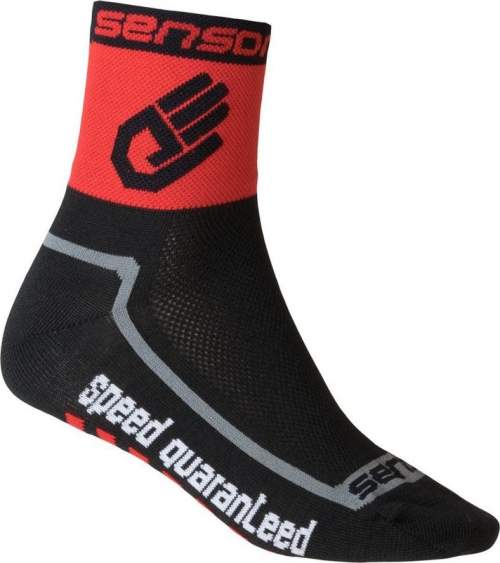Ponožky SENSOR Race Lite Ruka červená S (3-5 UK)