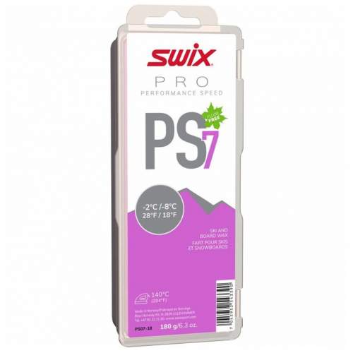 Vosk Swix Pure Speed, fialový, 180g Typ vosku: skluzný