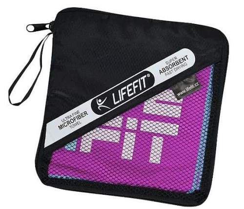 Lifefit LIFEFIT rychleschnoucí ručník z mikrovlákna 70x140cm, fialový