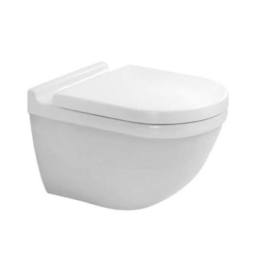 Duravit Starck 3 - Závěsné WC, s WonderGliss, bílá