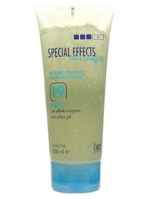 BES Special Effects Wet-It č.19 - Gel na vlasy v tubě - mokrý efekt 200ml