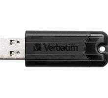 VERBATIM Flash Disk 128GB PinStripe USB 3.0, černá - 49319