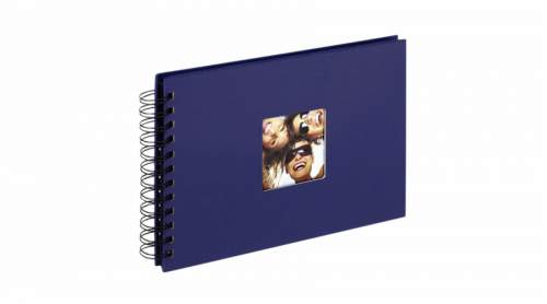 Walther Fun blue Spiral 23x17 40 black Pages SA109L