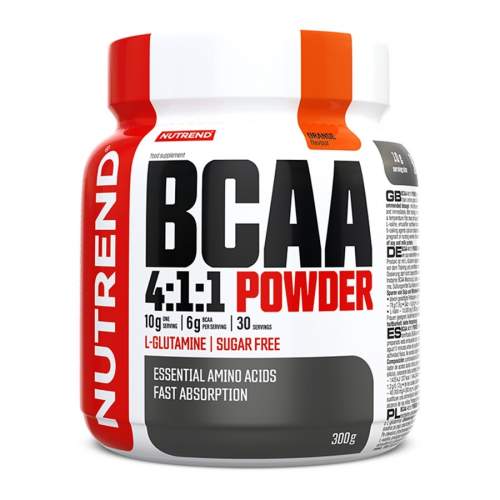 Nutrend BCAA 4:1:1 Powder 500 g - pomeranč