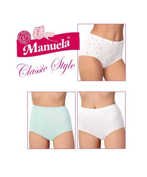 Lama Manuela A'6 dámské kalhotky, L, bílá