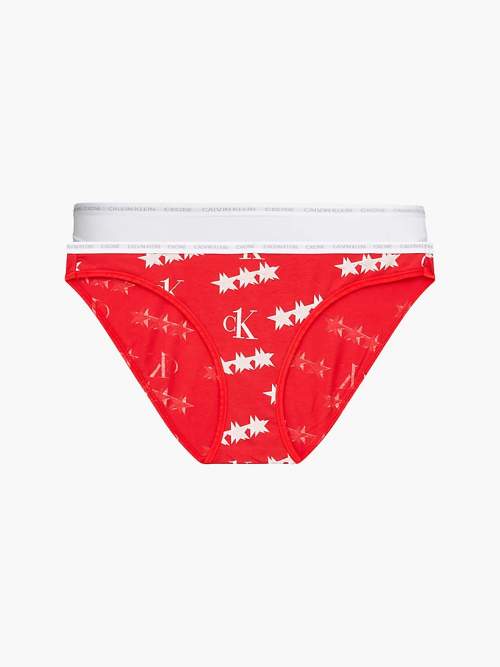 Dámské kalhotky- Calvin Klein červená S
