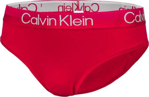 Dámské kalhotky s vysokým pasem  - Calvin Klein červená L