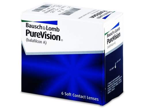 Bausch&LombPureVision (6 čoček) dioptrie: +0.75, zakřivení: 8.50