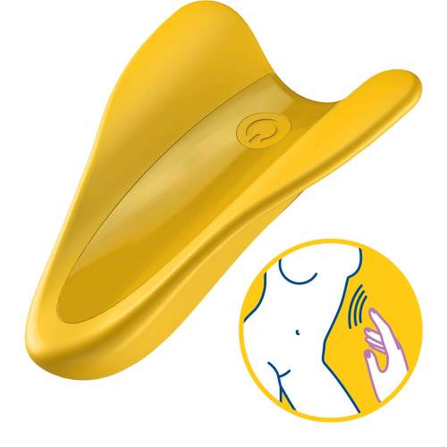 Satisfyer High Fly - nabíjecí, vodotěsný vibrátor na klitoris (žlutý)