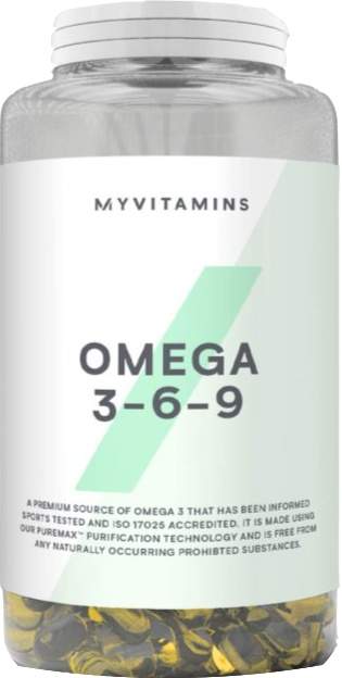 MyProtein MyVitamins Omega 3-6-9 120 kapslí