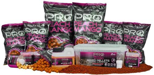 Starbaits Pelety Pro Peach & Mango  Mixed 2kg