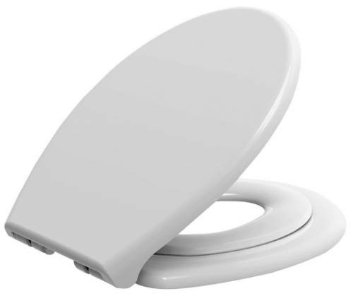 Aqualine Wc WC sedátko s integrovaným dětským sedátkem, Soft Close, bílá FS125