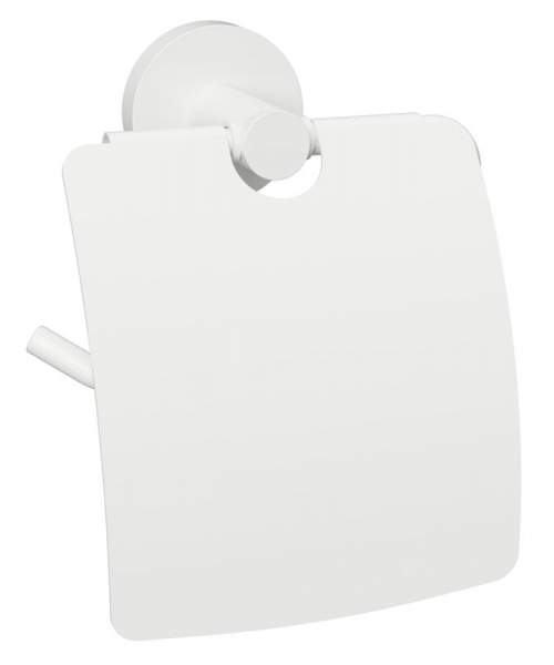 Sapho X-Round White Držák toaletního papíru s krytem, bílá, XW703