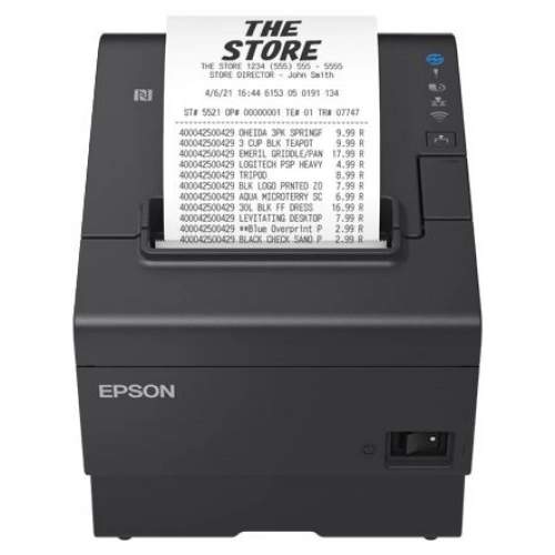 EPSON pokladní tiskárna TM-T88VII černá, RS232, USB, Ethernet, vyměnitelné rozhraní C31CJ57112