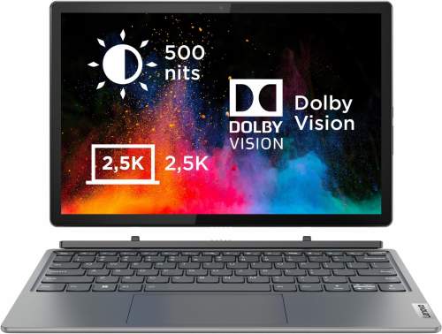 Lenovo IdeaPad/ Duet 5 12IAU7/ i5-1235U/ 12,4"/ 2560x1600/ T/ 16GB/ 512GB SSD/ Iris Xe/ W11H/ Gray/ 2R 82TQ001LCK