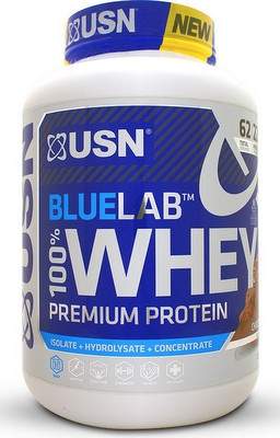 USN BlueLab 100% Whey Premium Protein, 2000g, slaný karamel