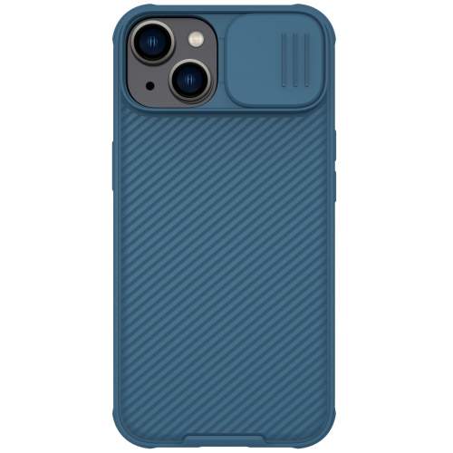 Nillkin CamShield Pro silikonové pouzdro na iPhone 14 PLUS 6.7" Blue