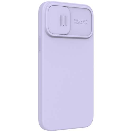 Nillkin CamShield Silky Silikonový Kryt pro Apple iPhone 14 Pro Max Purple