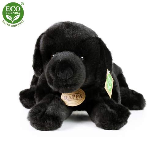 Rappa Plyšový Labrador černý 40 cm ECO-FRIENDLY